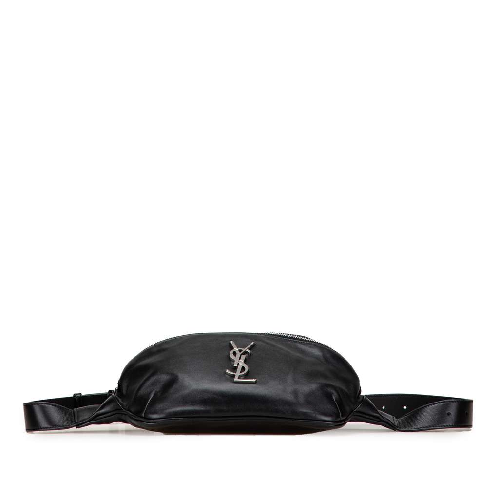 Saint Laurent Smooth Calfskin Monogram Belt Bag - Image 6