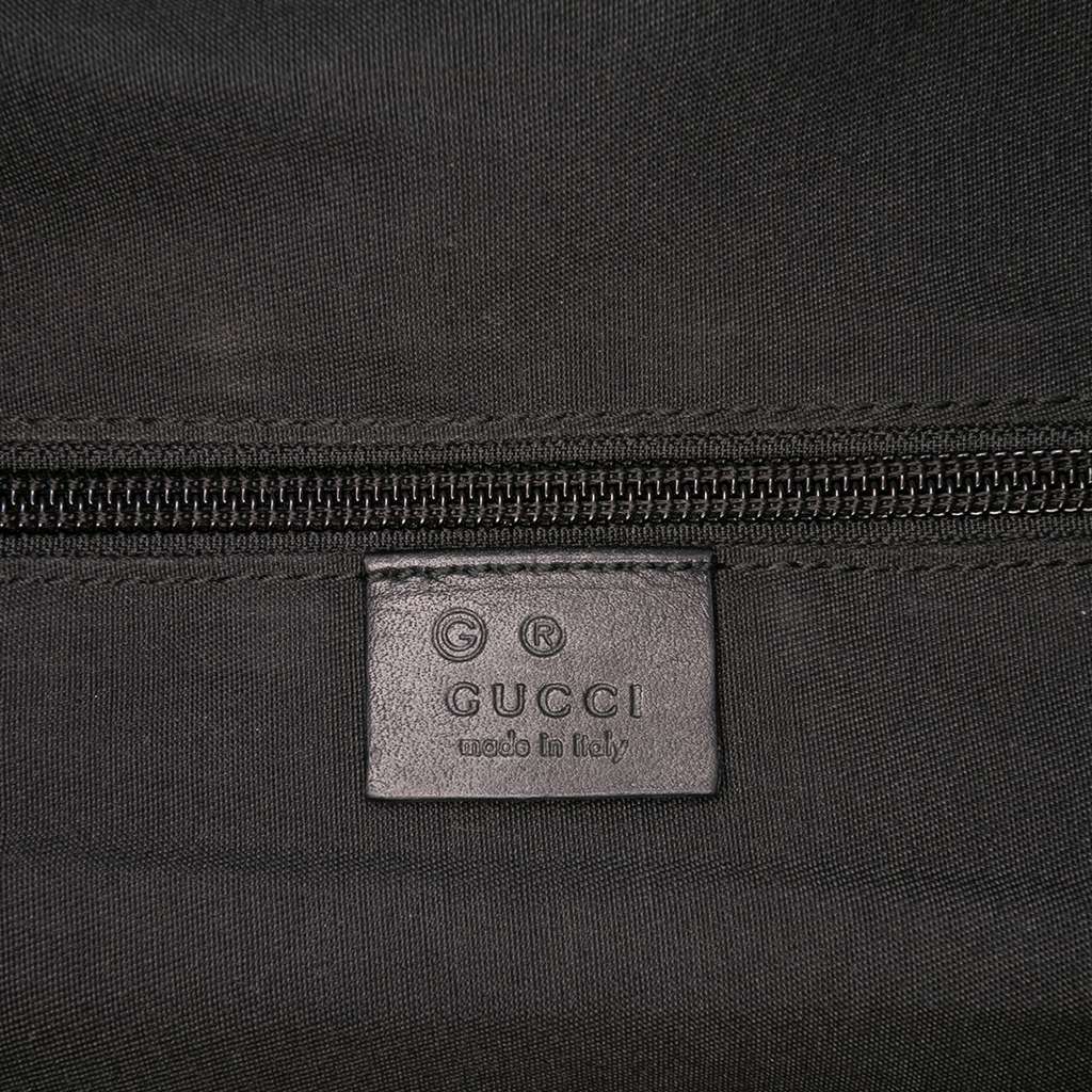 Gucci Guccissima Trimmed Denim Tote - Side view
