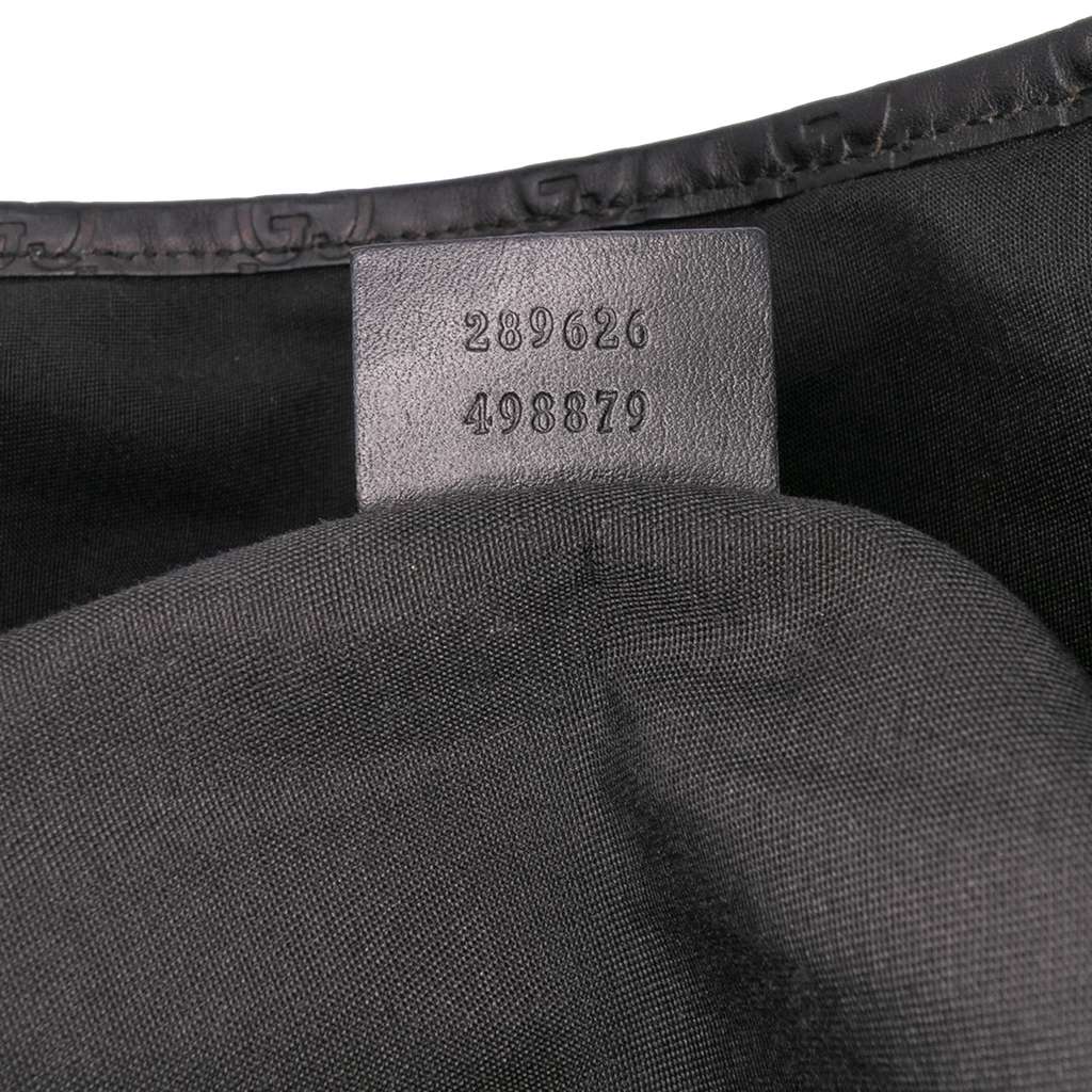 Gucci Guccissima Trimmed Denim Tote - Detail 1