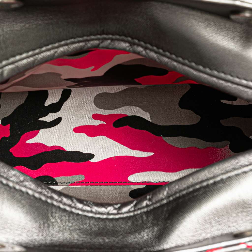 Dior Anselm Reyle Medium Metallic Lambskin Cannage Lady Dior - 4