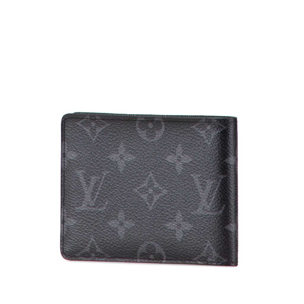 Louis Vuitton Monogram Eclipse Multiple Wallet - Back view