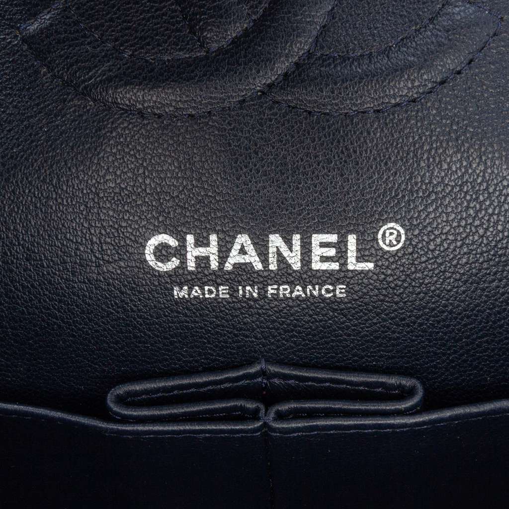 Chanel Medium Classic Caviar Double Flap - Side view