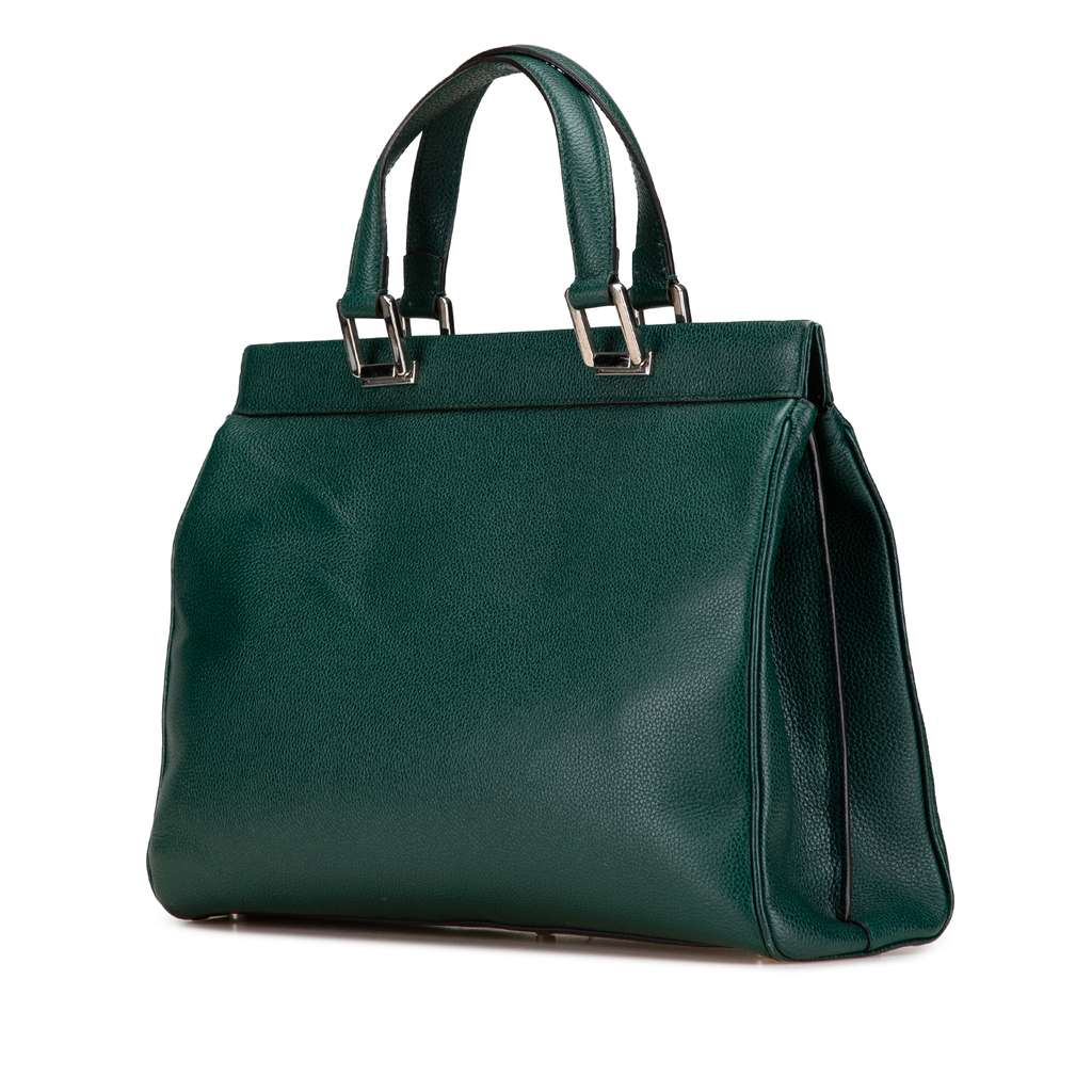 Gucci Medium Zumi Leather Satchel - 2