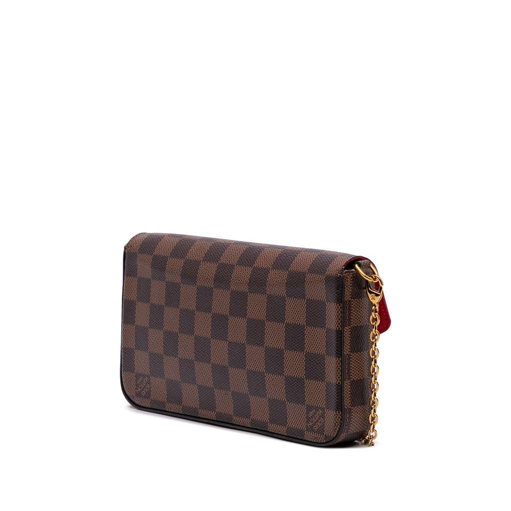 Louis Vuitton Damier Ebene Pochette Felicie - Back view
