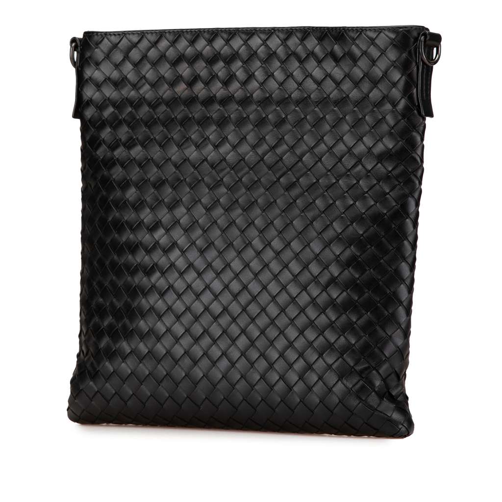 Bottega Veneta Leather Intrecciato Crossbody - 2