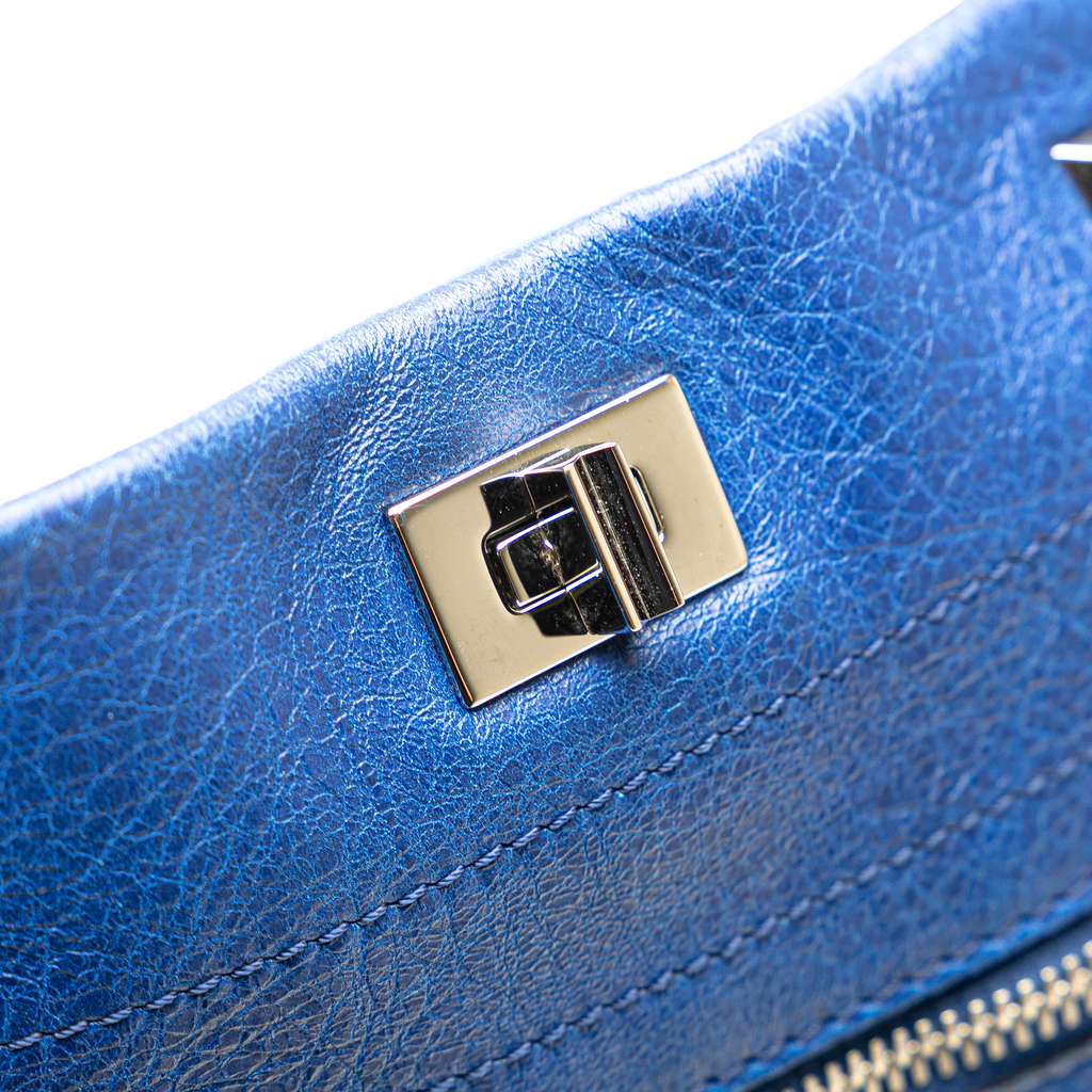 Valentino Leather Rockstud Turnlock Tote - Detail 2