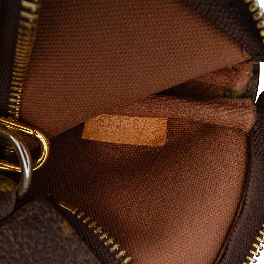 Louis Vuitton Monogram Giraffe Christmas Mini Pochette Accessoires - Detail 1