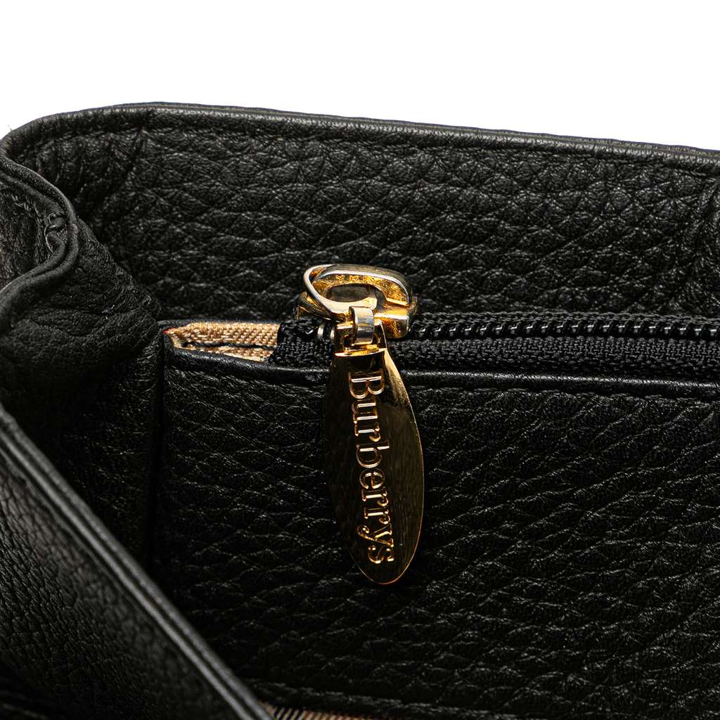 Burberry Leather Tote - Side view
