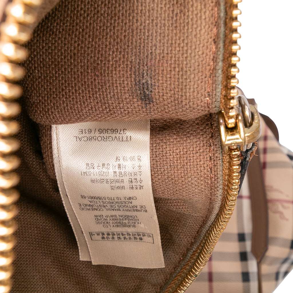 Burberry Small Haymarket Check Coated Canvas Canterbury Tote - Detail 1