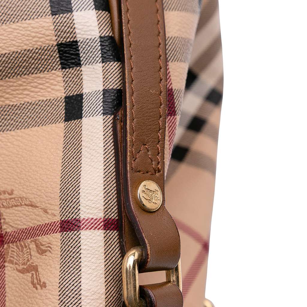 Burberry Small Haymarket Check Coated Canvas Canterbury Tote - Image 10