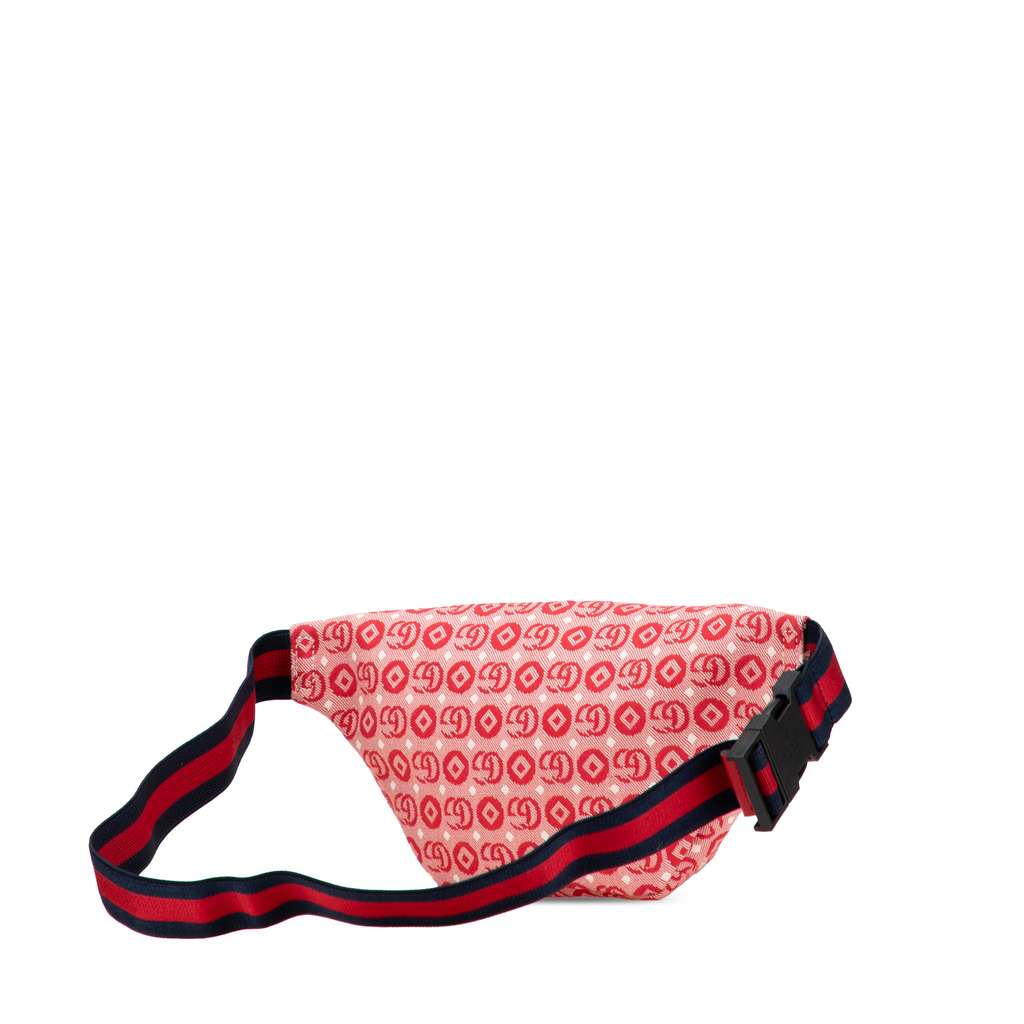 Gucci Kids GG Supreme Stars Web Belt Bag - Back view