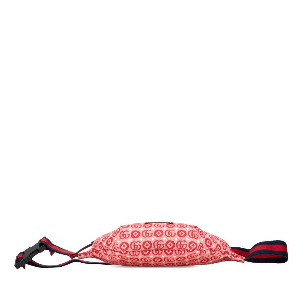 Gucci Kids GG Supreme Stars Web Belt Bag - Image 6