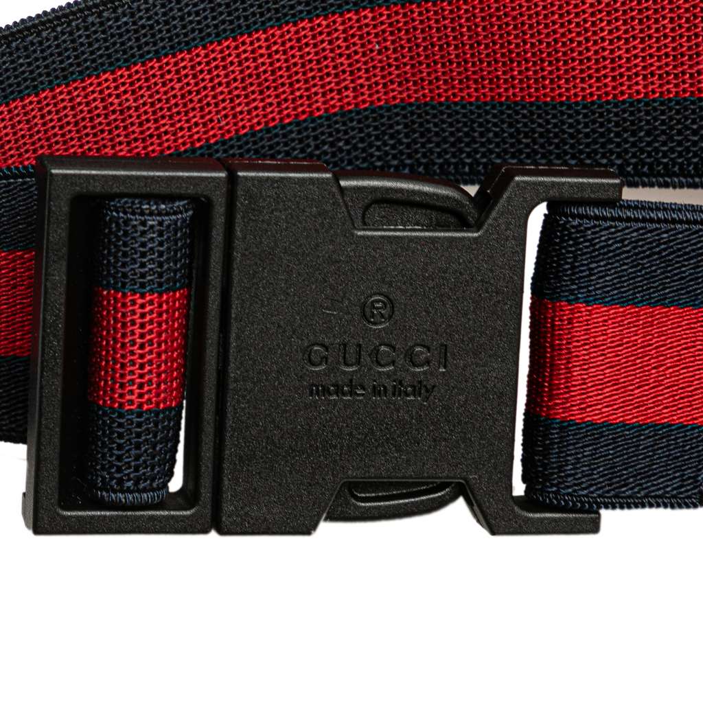 Gucci Kids GG Supreme Stars Web Belt Bag - Image 10
