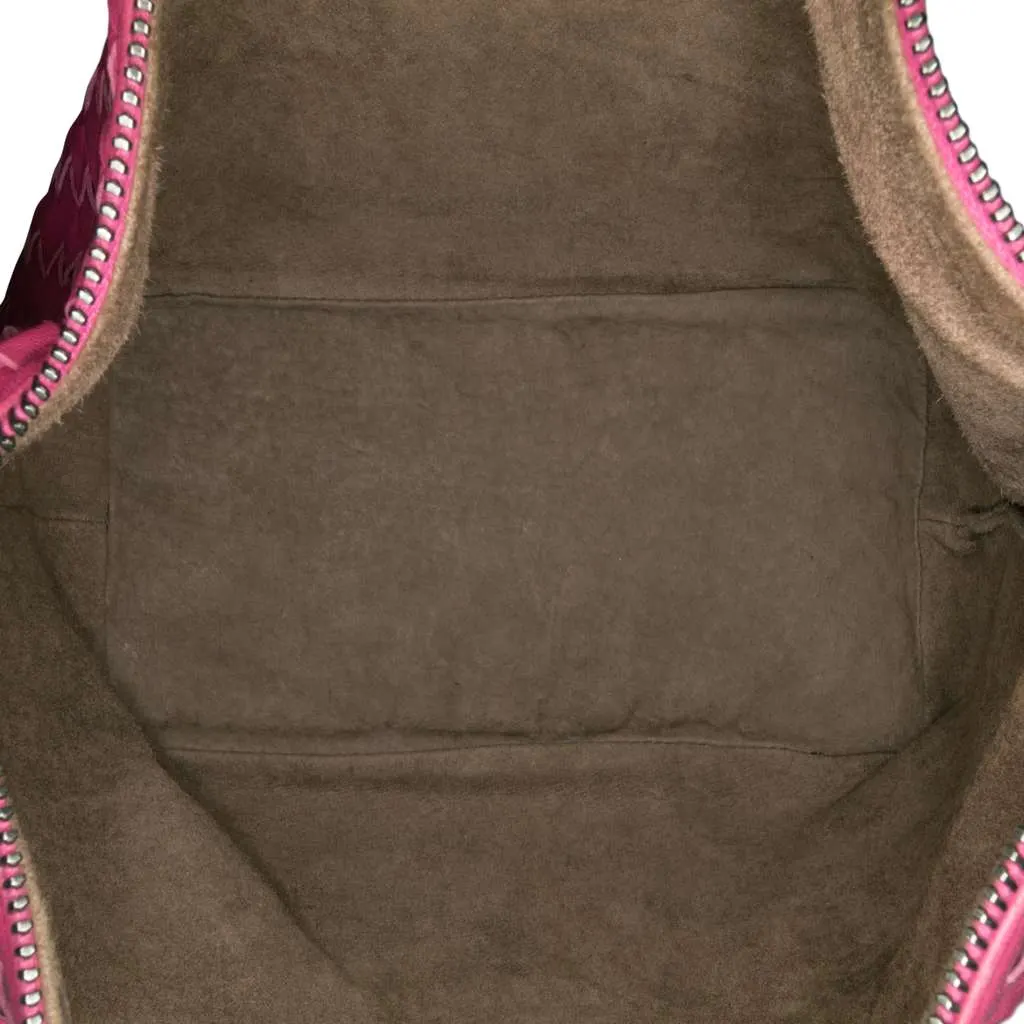 Bottega Veneta Intrecciato Shoulder Bag Pink Leather Good - Box View