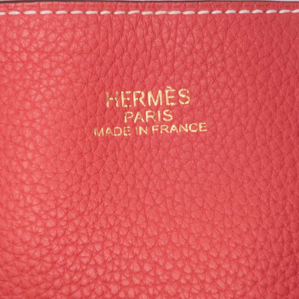 Hermès Clemence Double Sens 36 - Side view