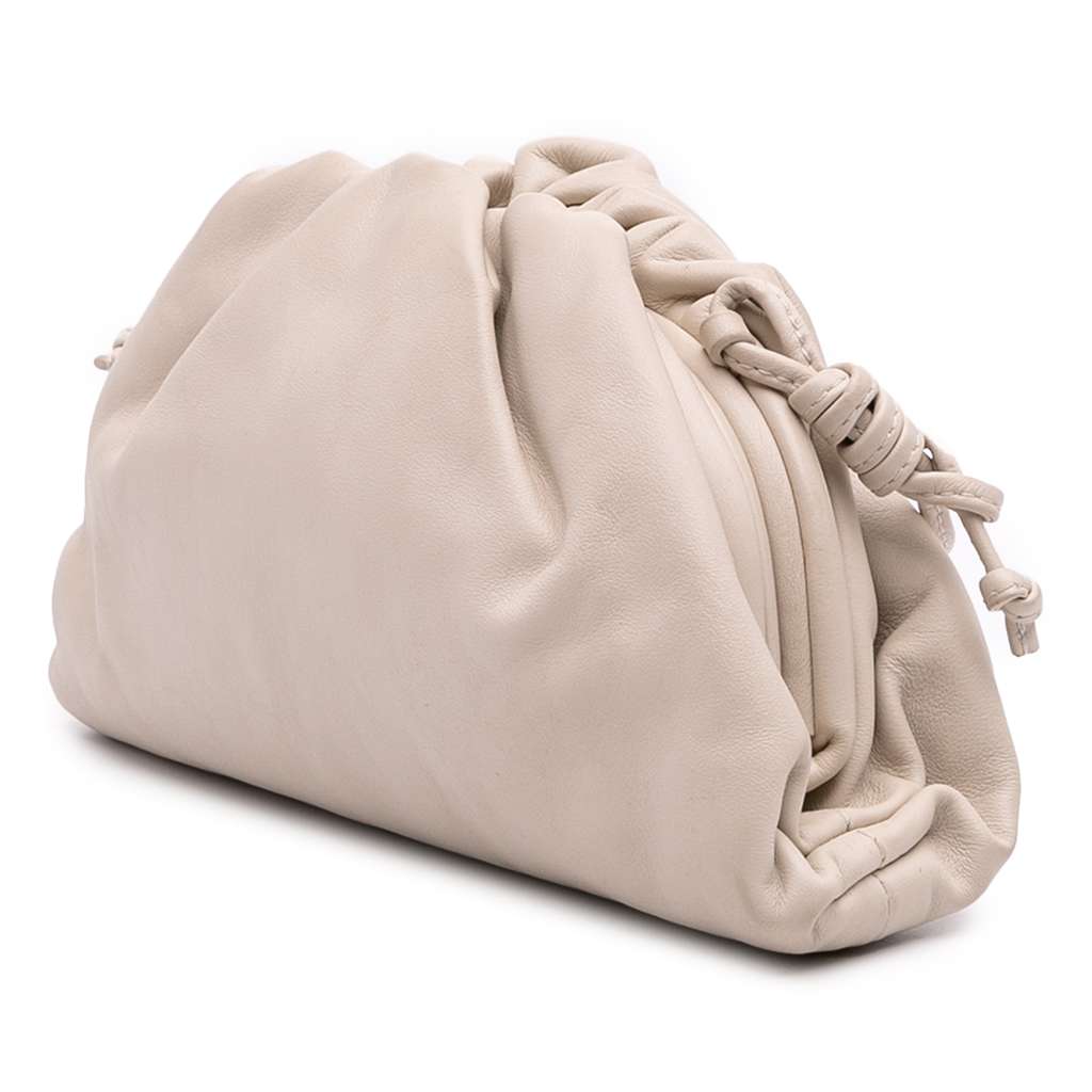 Bottega Veneta Lambskin The Mini Pouch Crossbody - Back view