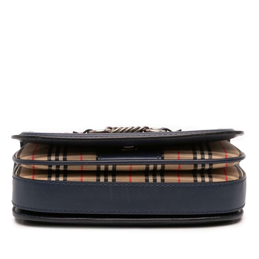 Burberry Haymarket Check Canvas 1983 Link Flap - Image 6