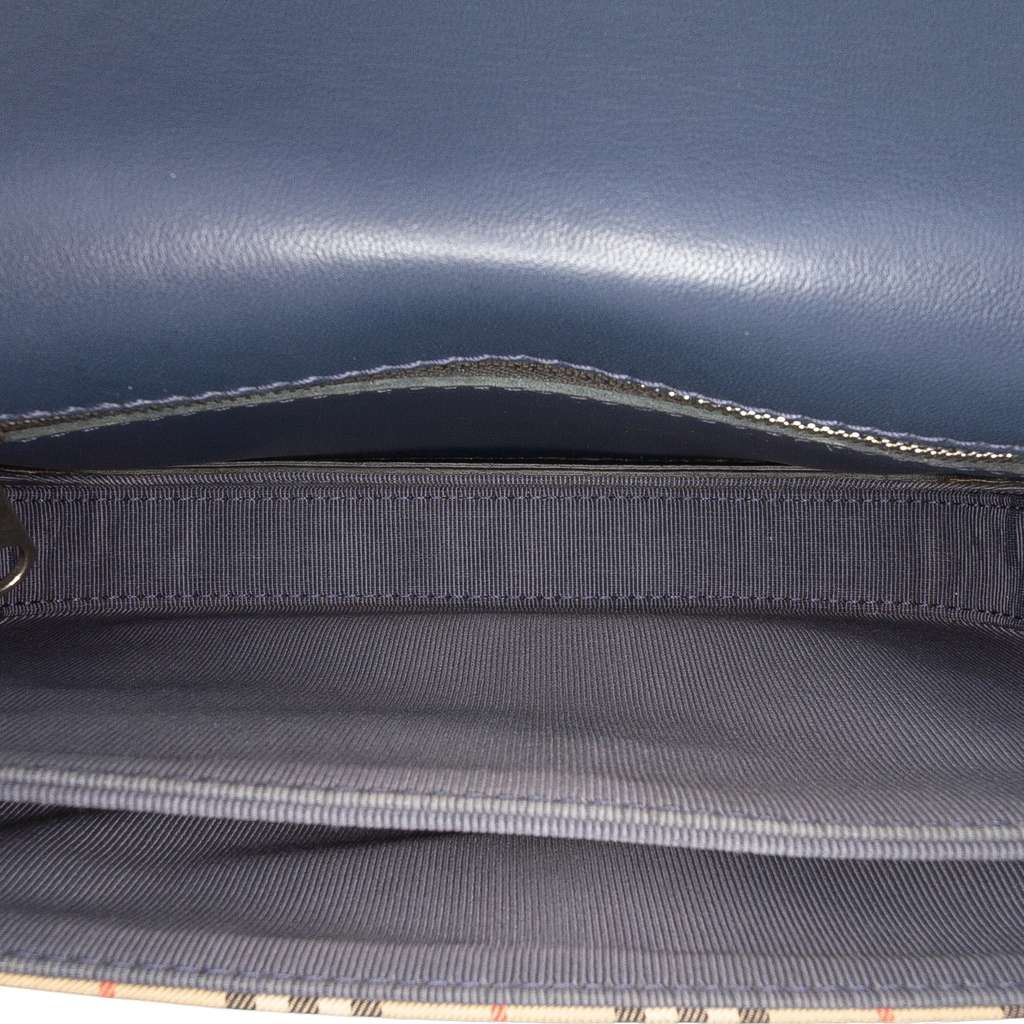 Burberry Haymarket Check Canvas 1983 Link Flap - 4