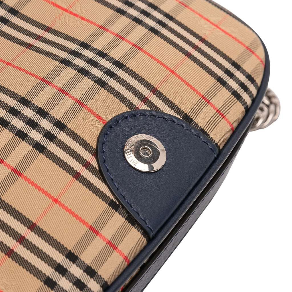 Burberry Haymarket Check Canvas 1983 Link Flap - Image 11