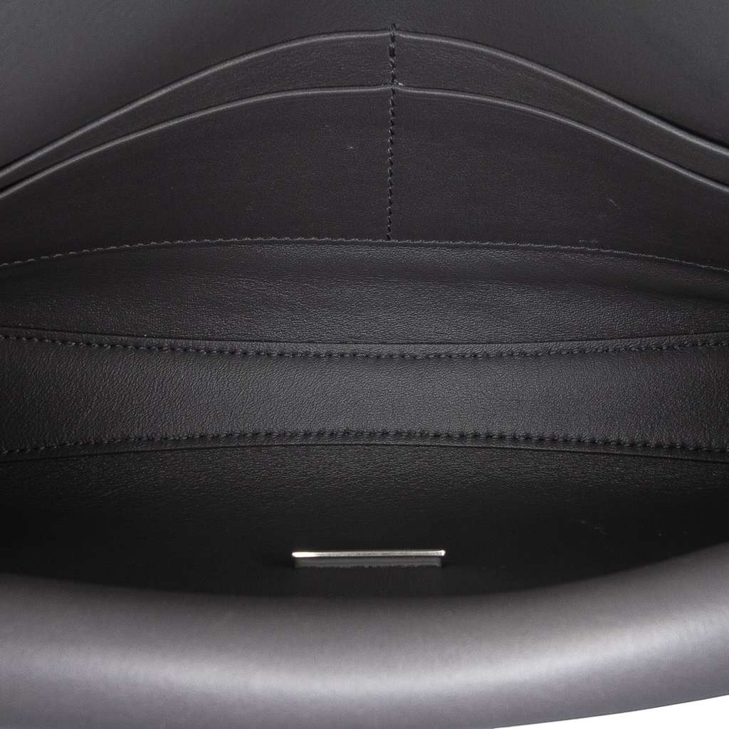 Balenciaga Small Smooth Calfskin Bel Air Clutch On Strap - 4