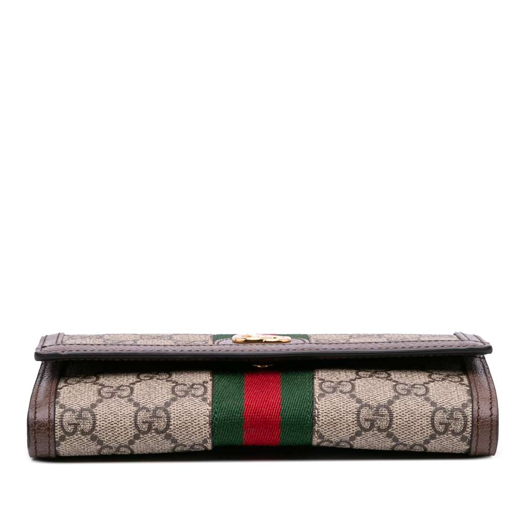 Gucci GG Supreme Web Ophidia Continental Wallet - 3
