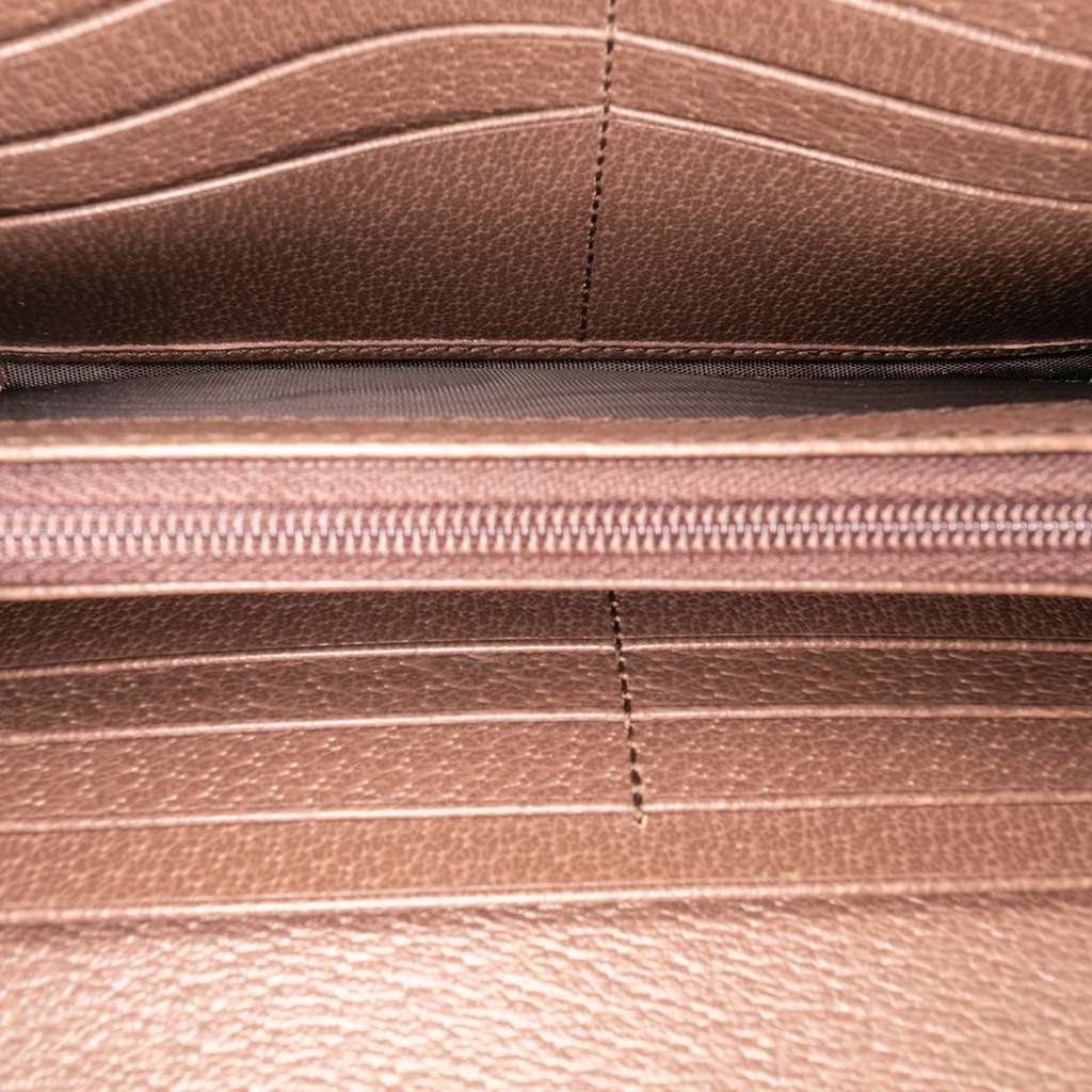 Gucci GG Supreme Web Ophidia Continental Wallet - 4