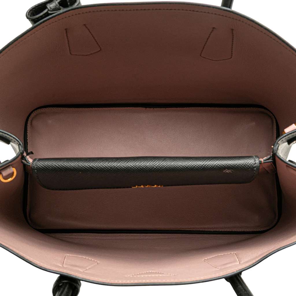 Prada Medium Saffiano Cuir Double Satchel - 4