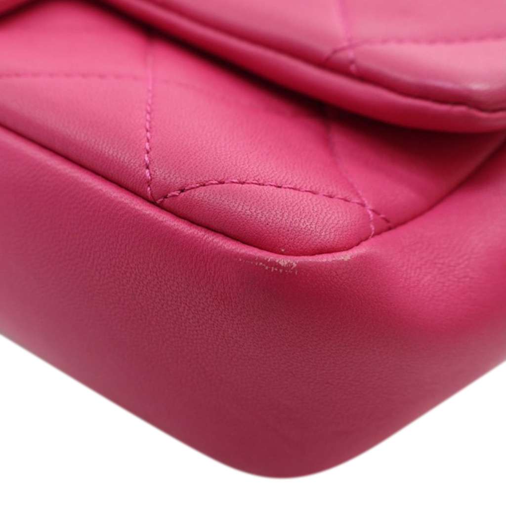 Chanel Small Lambskin Elegant Chain Single Flap - Image 10