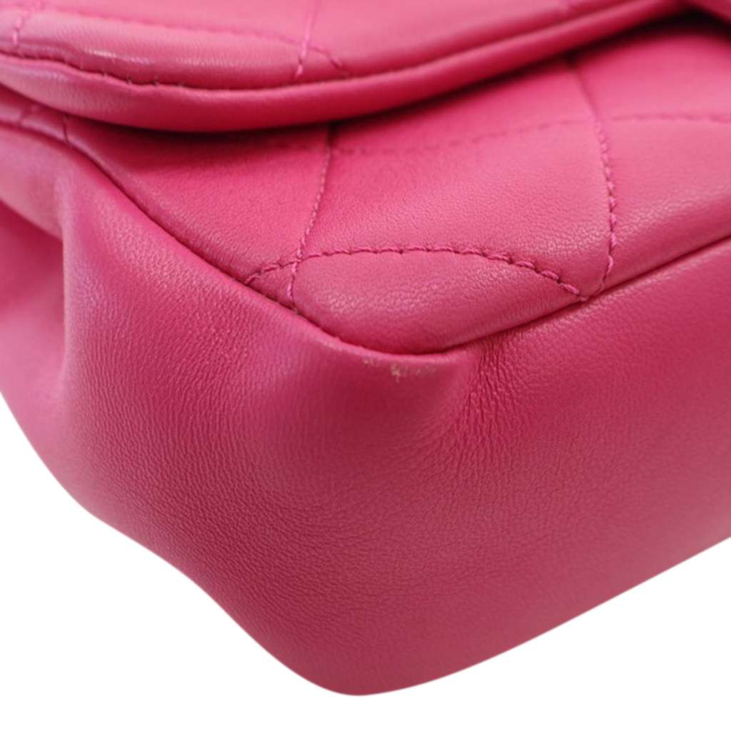 Chanel Small Lambskin Elegant Chain Single Flap - Image 11