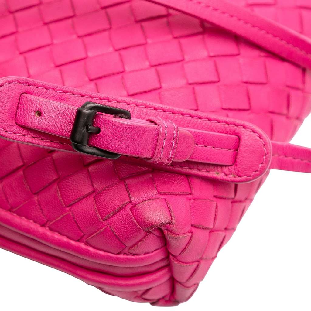 Bottega Veneta Nappa Intrecciato Nodini Crossbody - Image 10