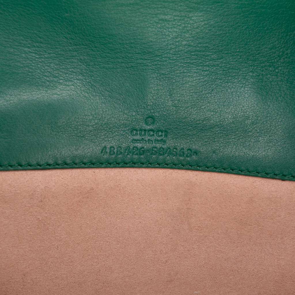 Gucci Mini GG Marmont Matelasse Leather Wallet On Chain - 5