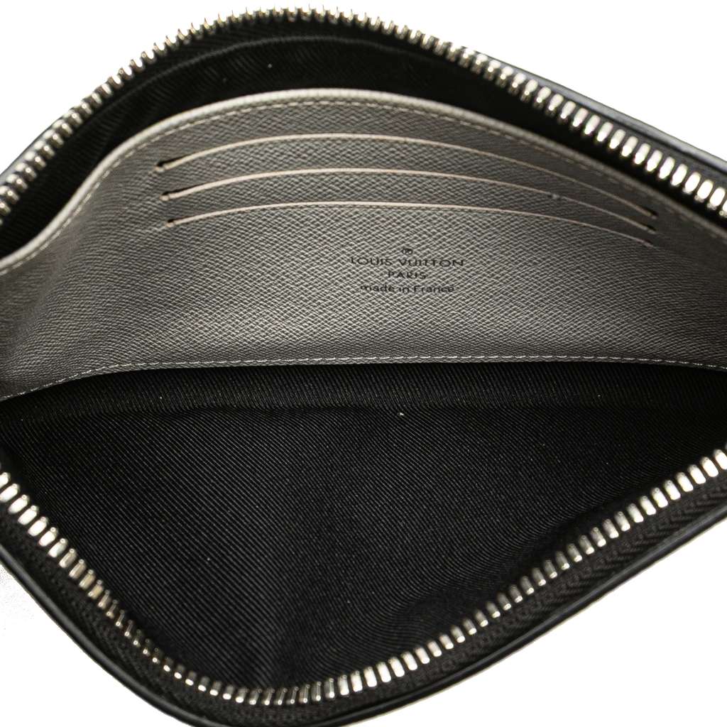 Louis Vuitton Monogram Taigarama Pochette Discovery PM - 4