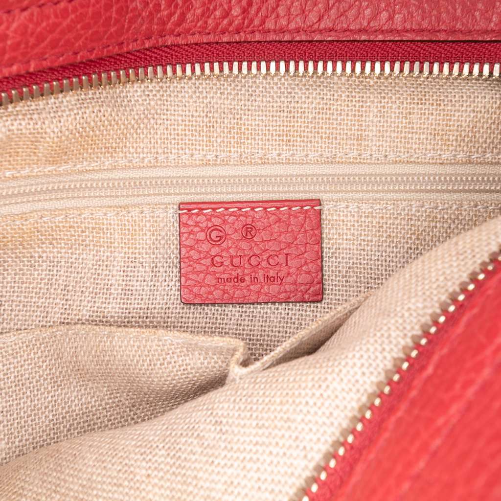 Gucci Small GG Canvas Bree Satchel - Side view