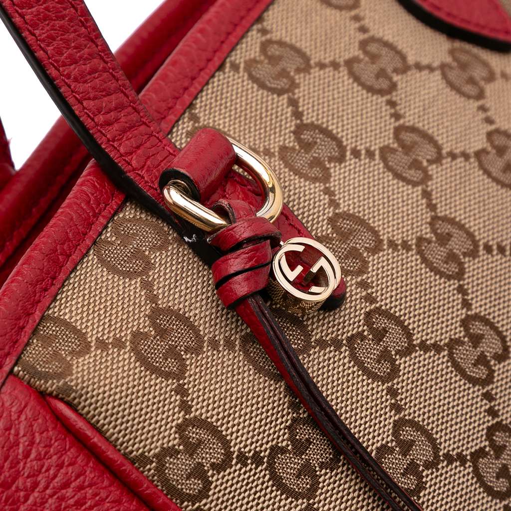 Gucci Small GG Canvas Bree Satchel - Image 11