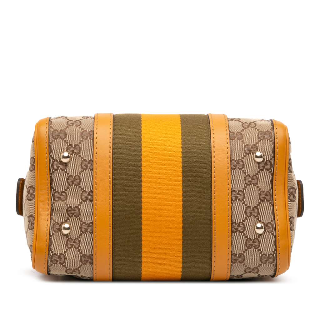 Gucci Small GG Canvas Web Joy Boston Bag - 3