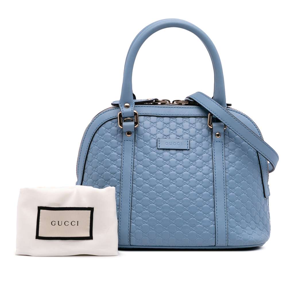 Gucci Mini Microguccissima Dome Satchel - Image 13