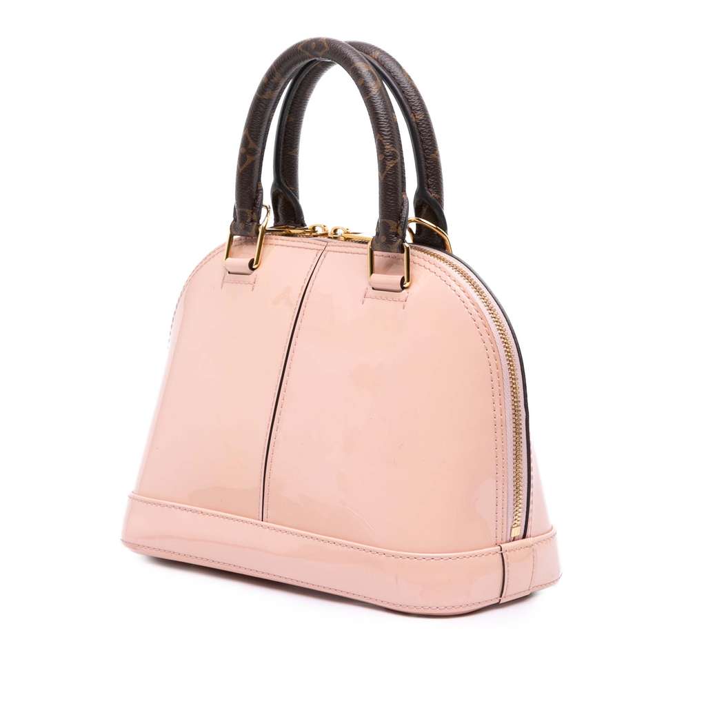 Louis Vuitton Vernis Miroir Alma BB - Back view