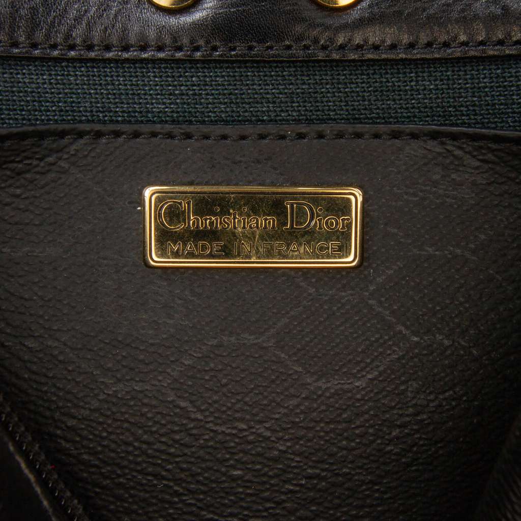 Dior Honeycomb Coated Canvas Crossbody - Side view