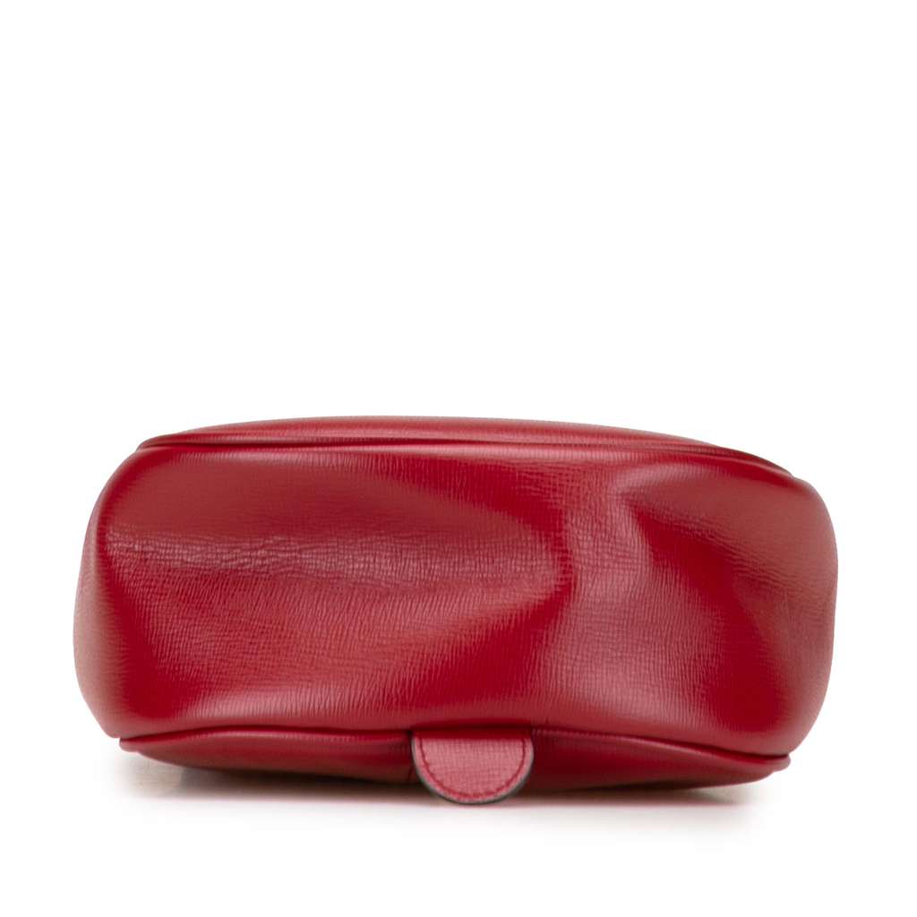 Gucci Leather Interlocking G Oval Clutch - Image 6