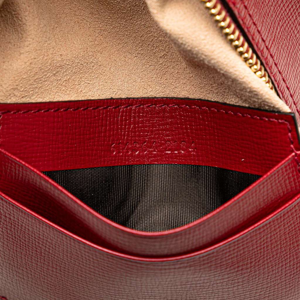 Gucci Leather Interlocking G Oval Clutch - Detail 1