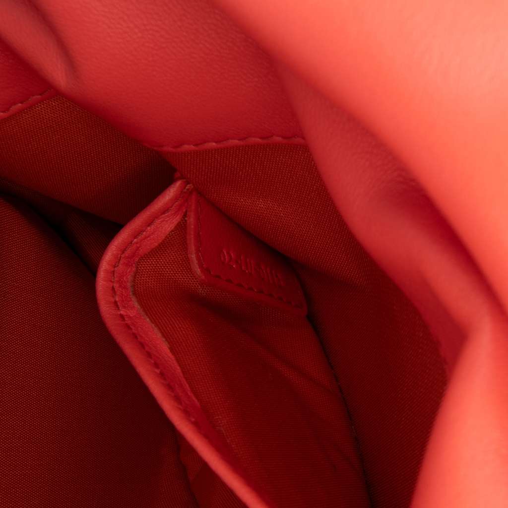 Dior Lambskin Cannage Lady Dior Wallet On Chain - Detail 1