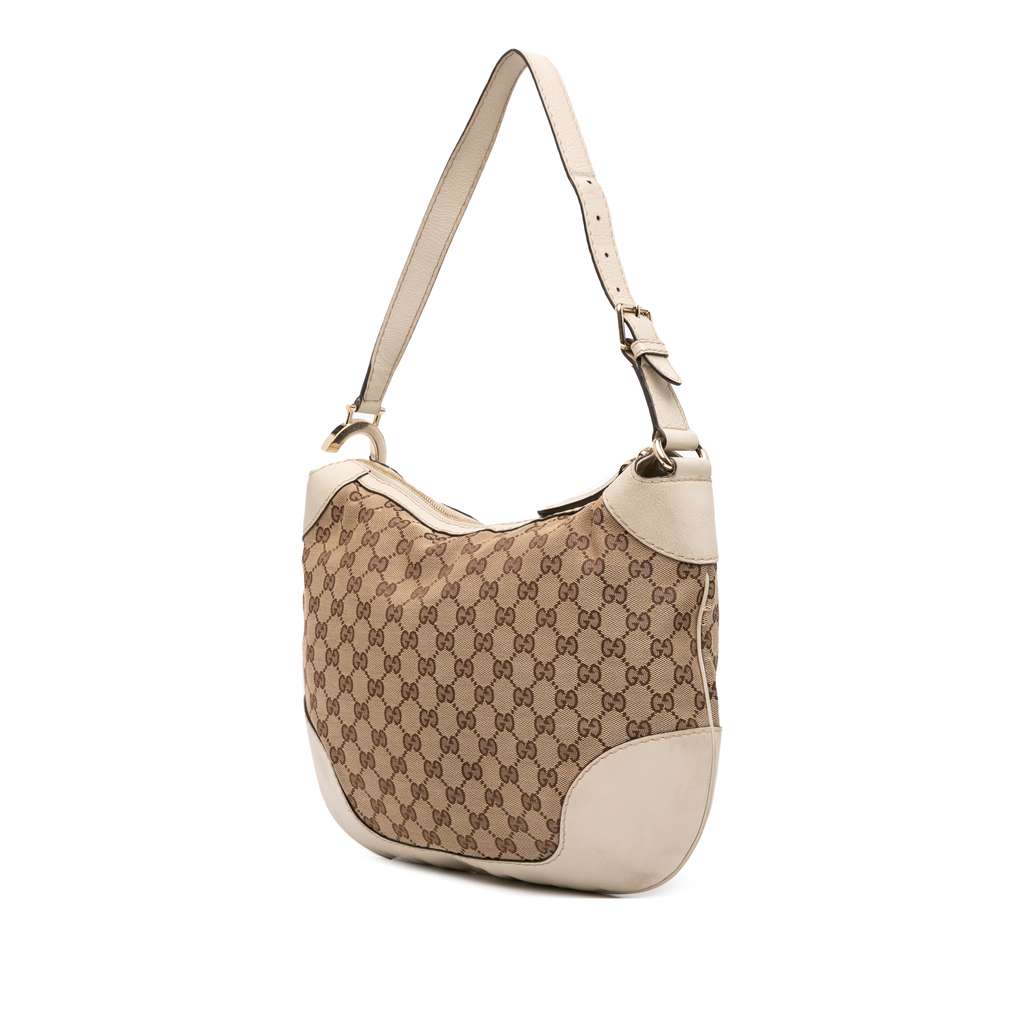 Gucci GG Canvas Charlotte Hobo - Back view