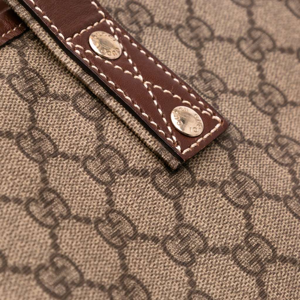 Gucci Large GG Supreme Web Loop Tote - Image 10