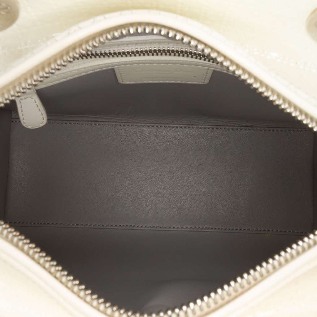 Dior Medium Patent Microcannage Lady Dior - 4