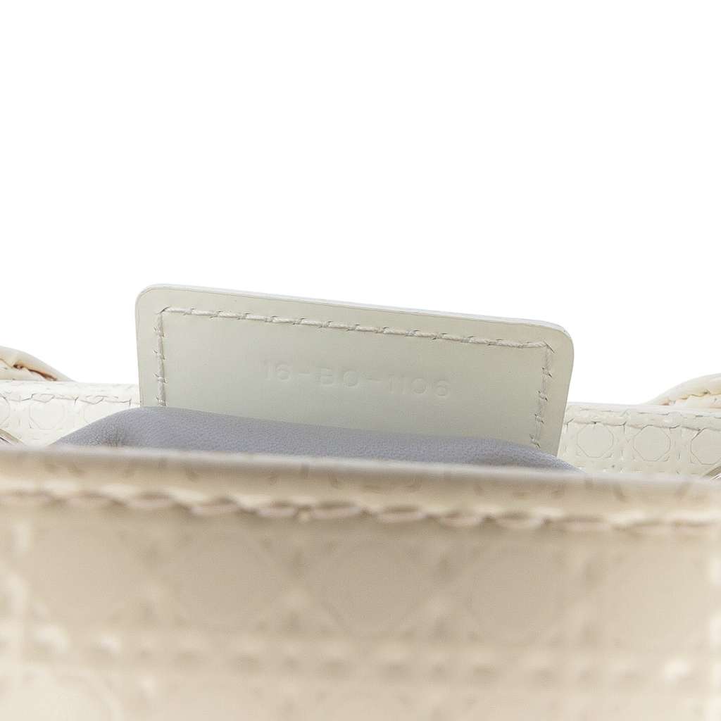 Dior Medium Patent Microcannage Lady Dior - Detail 1