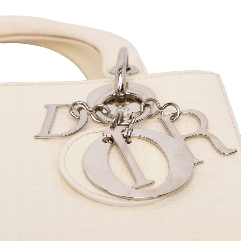 Dior Medium Patent Microcannage Lady Dior - Detail 2