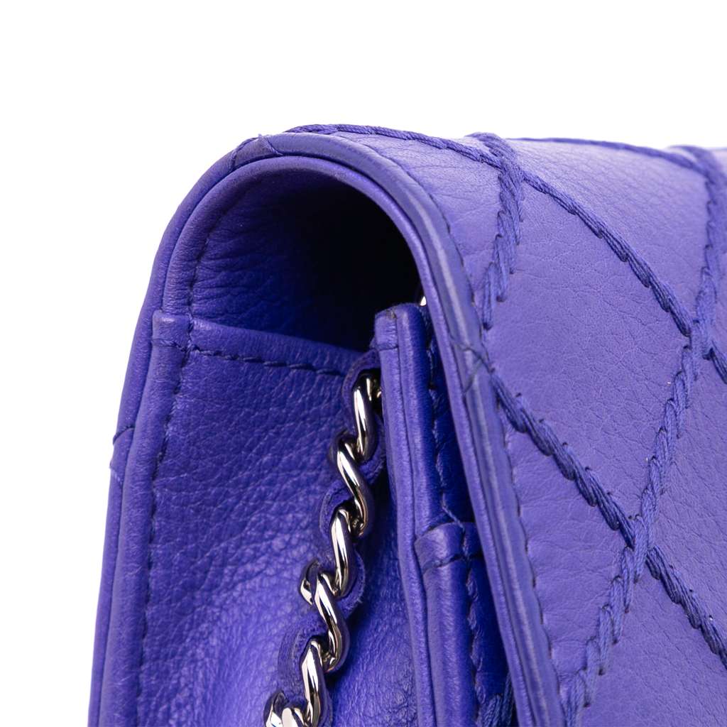 Chanel CC Quilted Calfskin Fancy Wallet On Chain - Image 10