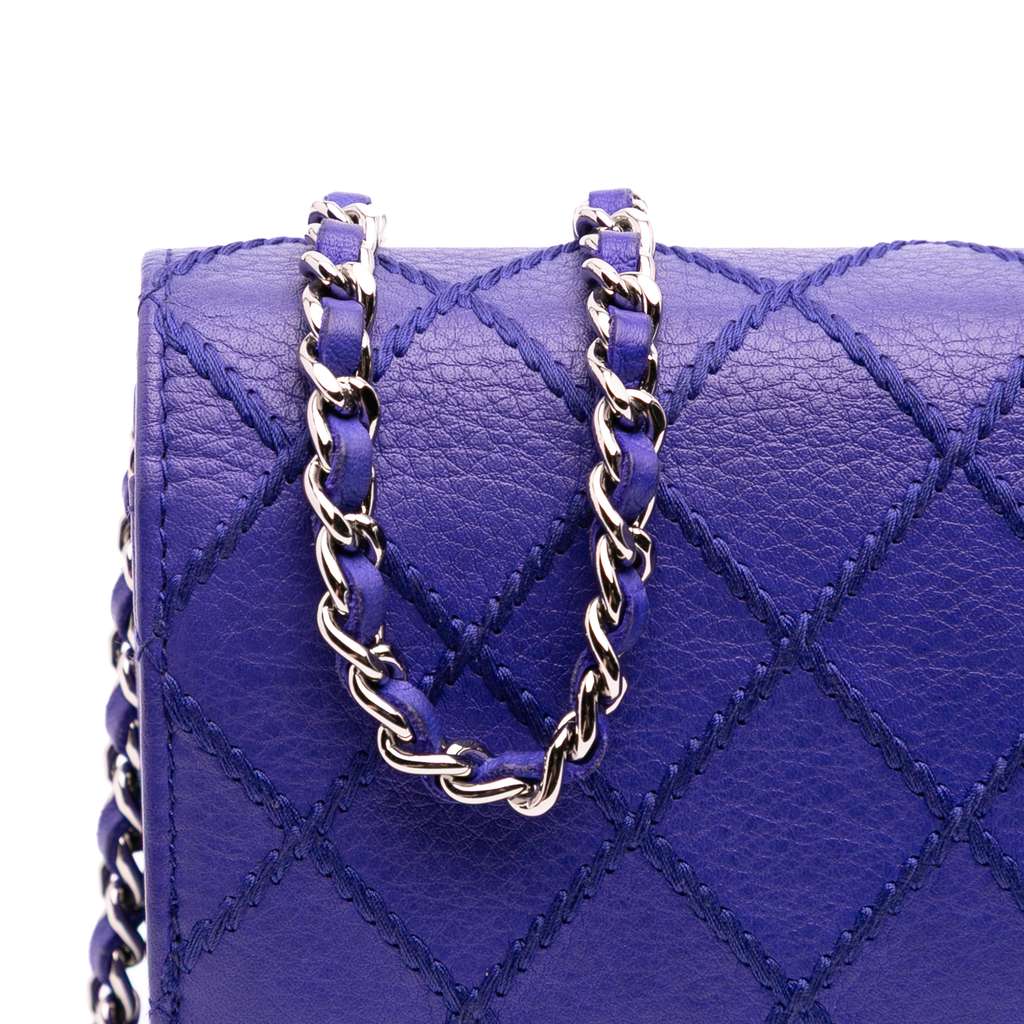 Chanel CC Quilted Calfskin Fancy Wallet On Chain - Image 11