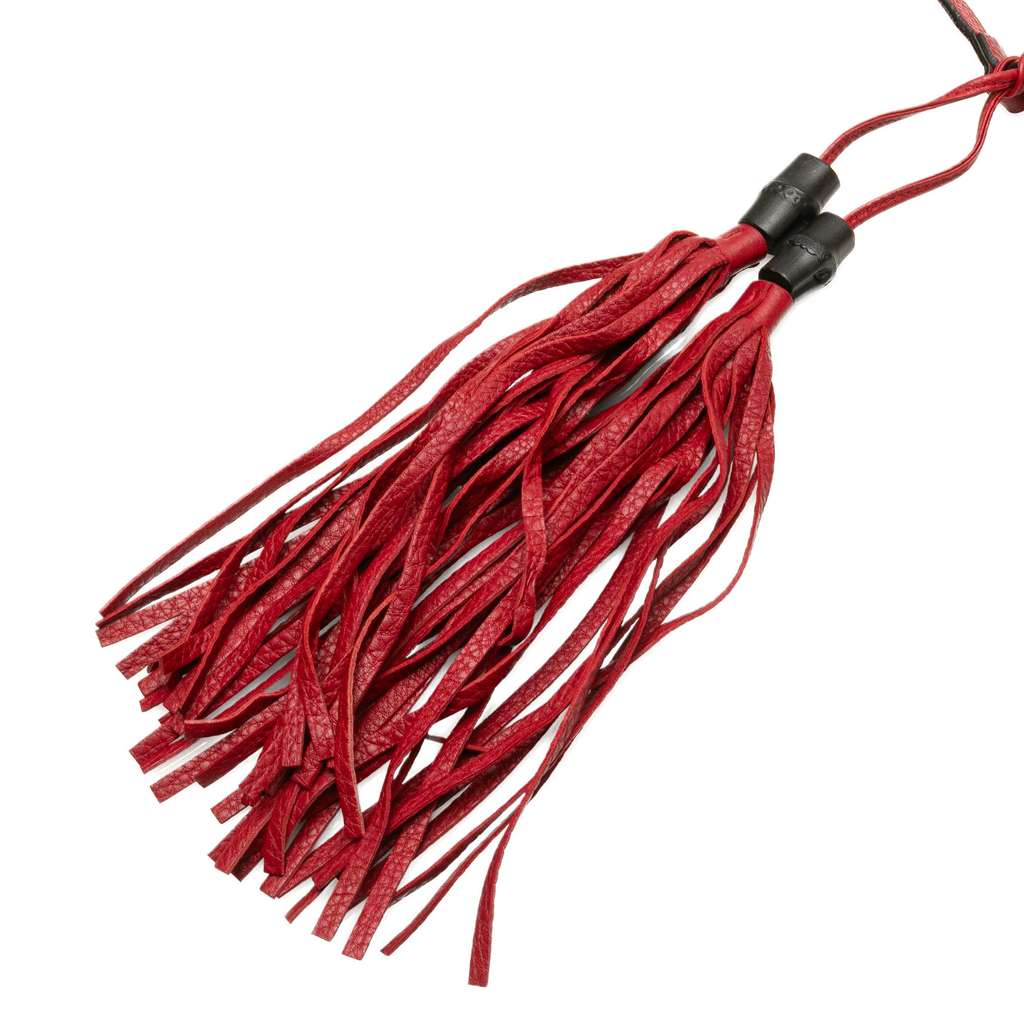 Gucci Medium Leather Bamboo Nouveau Fringe Crossbody - Image 10