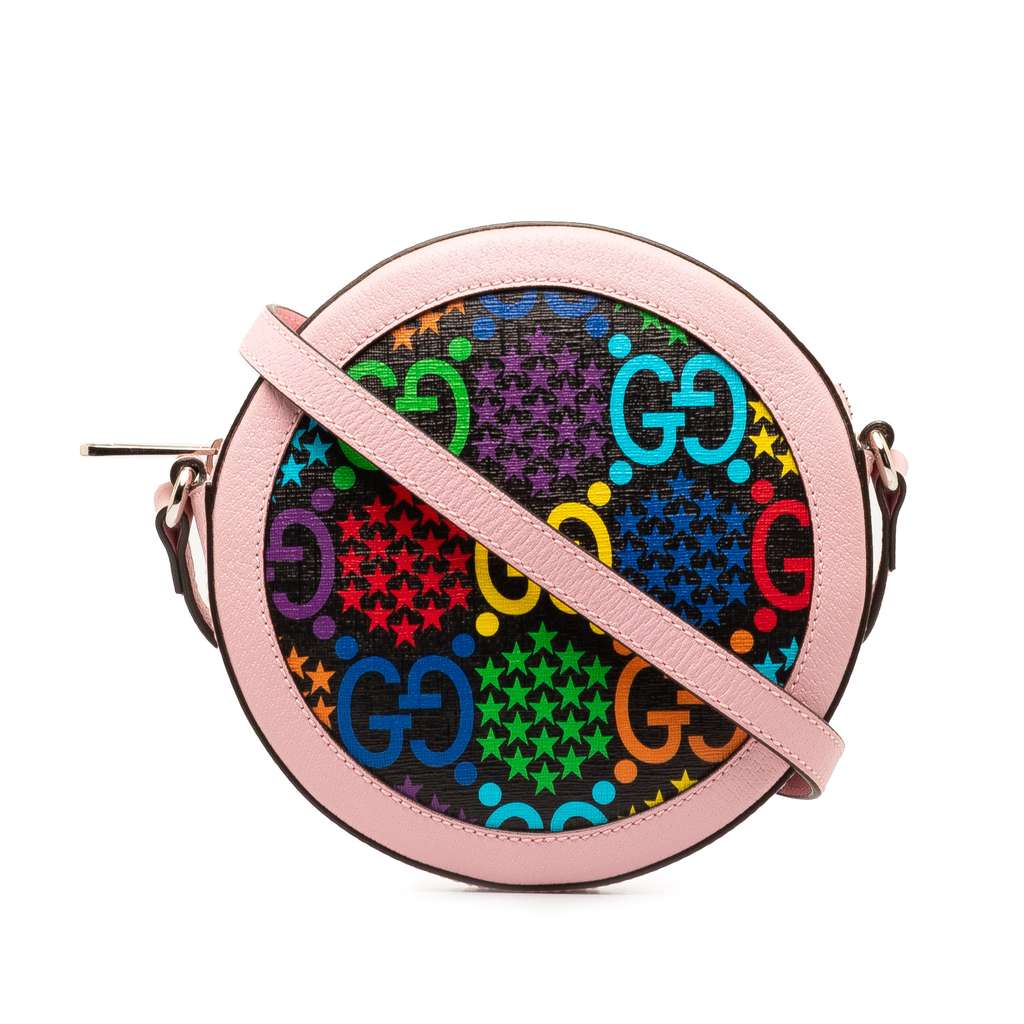Gucci GG Supreme Psychedelic Round Crossbody